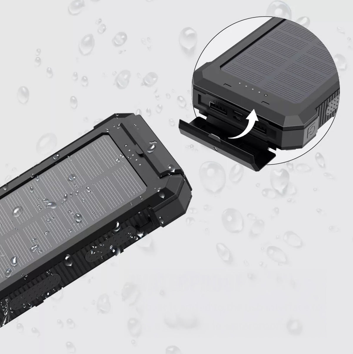 OzLiving™ Solar Power Bank