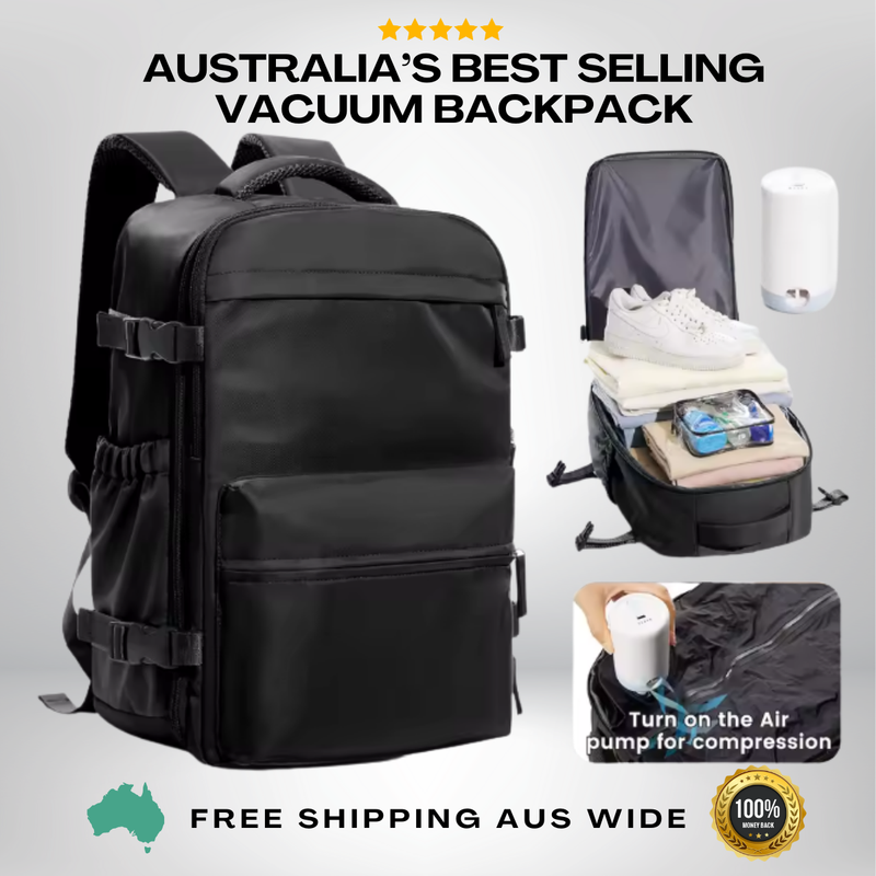 OzLiving™ Vacuum Compression Backpack