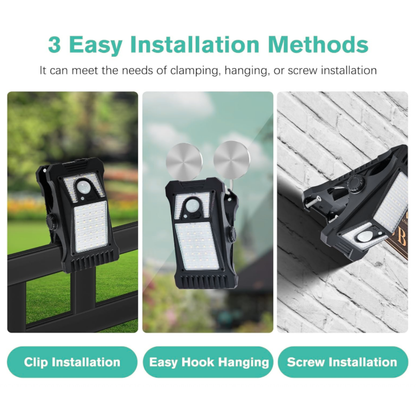 OzLiving™ Solar LED Clip Light