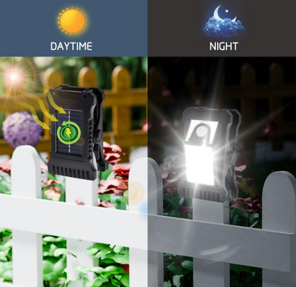 OzLiving™ Solar LED Clip Light