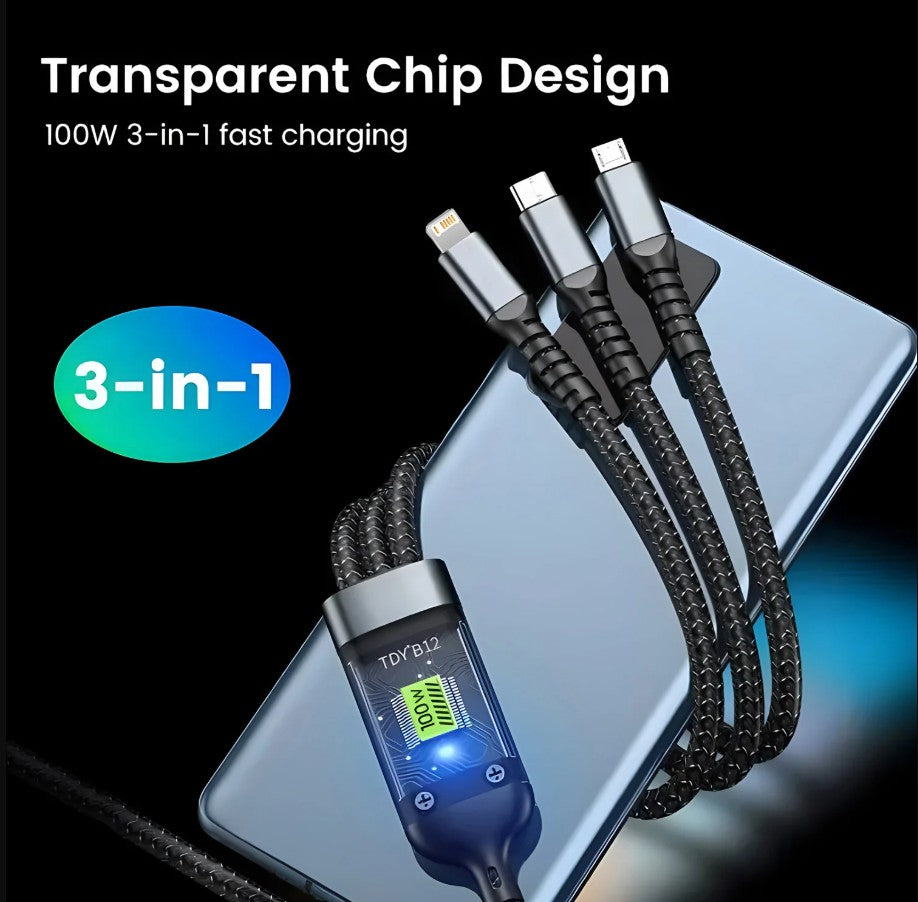 3-in-1 Fast Charging Cable