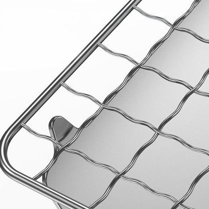 OzLiving™ Folding Stainless Steel BBQ Grill