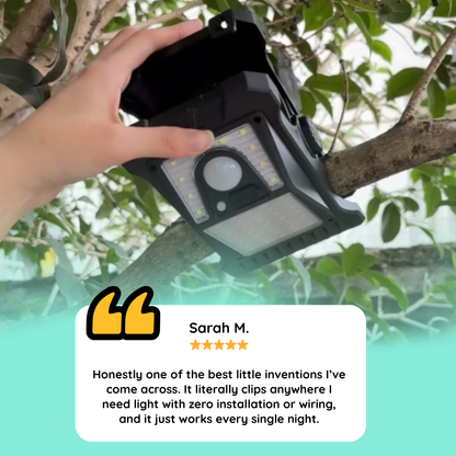 OzLiving™ Solar LED Clip Light