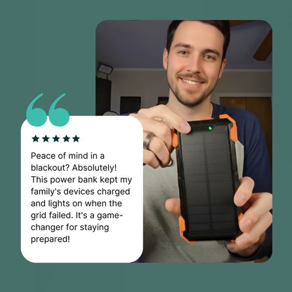 OzLiving™ Solar Power Bank