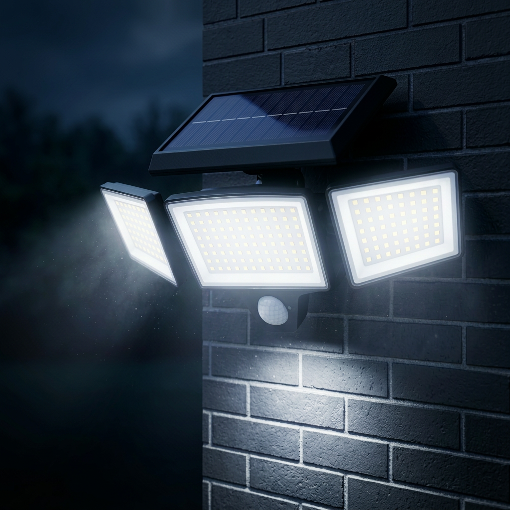 OzLiving™ Solar Motion Sensor Light With Remote Control