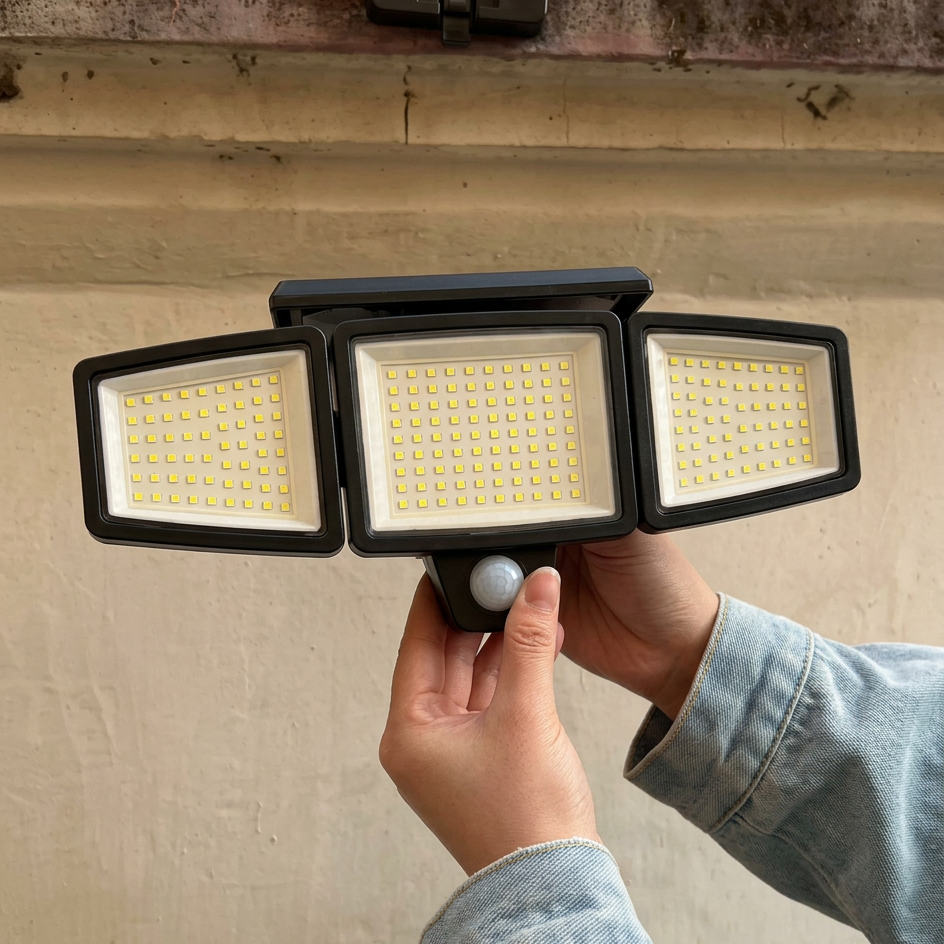 OzLiving™ Solar Motion Sensor Light With Remote Control